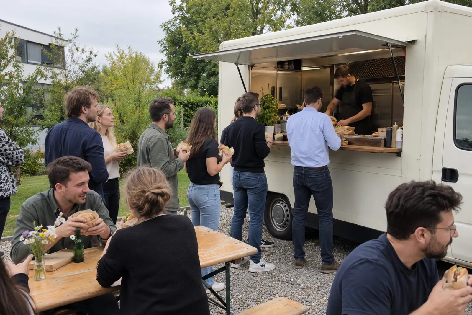 Der Burger-Hannes-Foodtruck